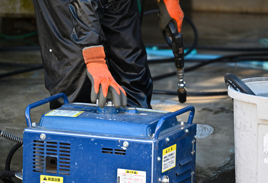 清掃・高圧洗浄・消毒