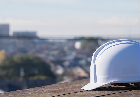 現場用ヘルメット